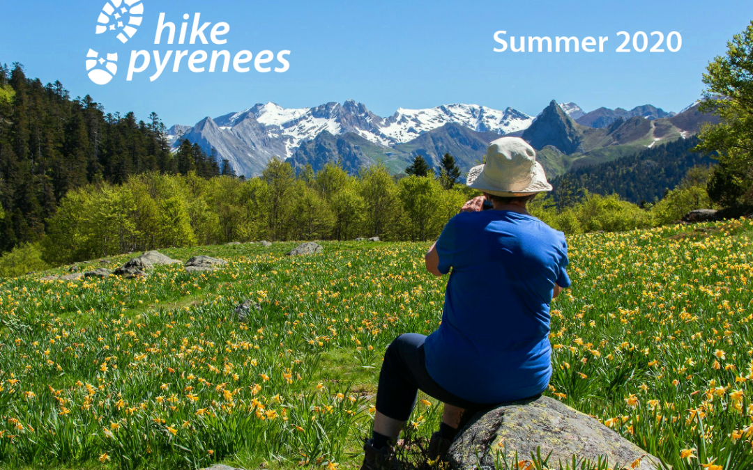 Summer 2020 Pyrenees walking holiday brochure