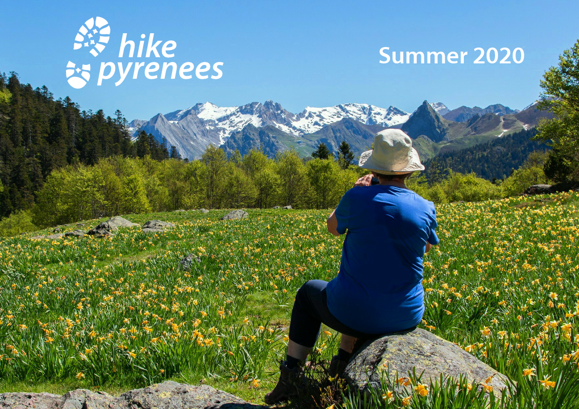 Summer 2020 Pyrenees walking holiday brochure