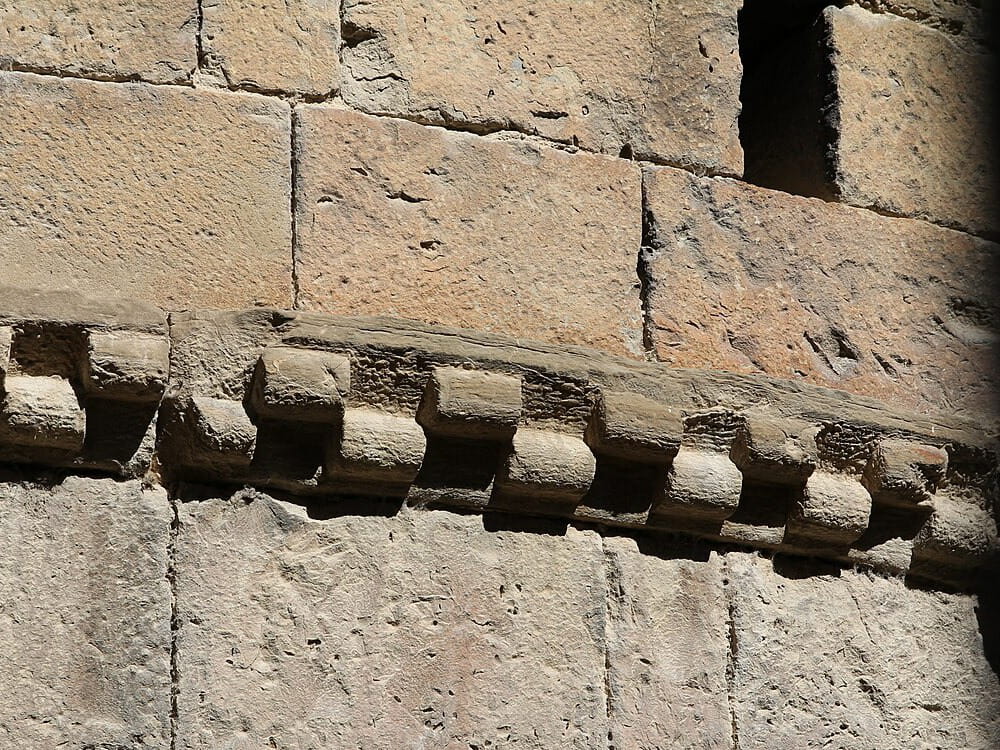 Stone pattern in Jaca