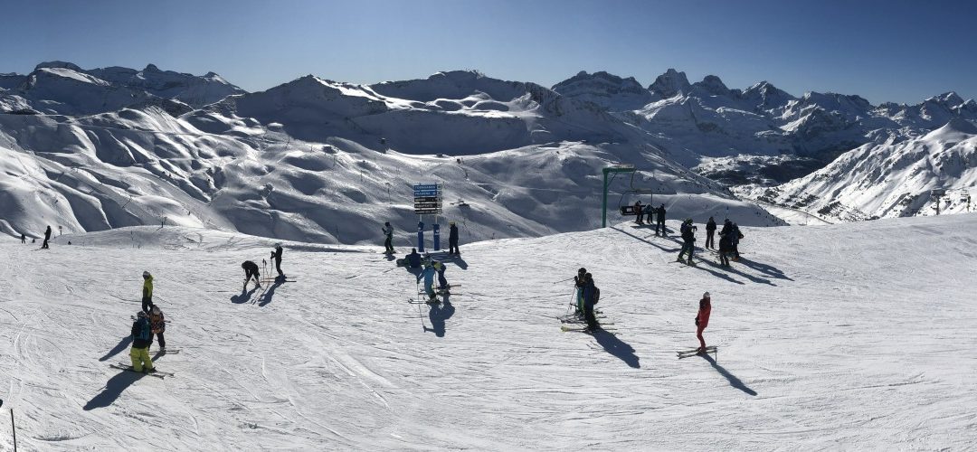 Skiing at Astun