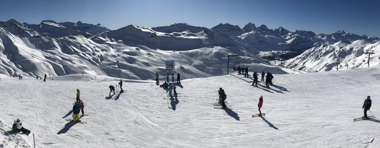 Skiing at Astun