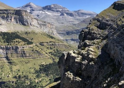 Las Tres Serols at the end of the Ordesa Valley