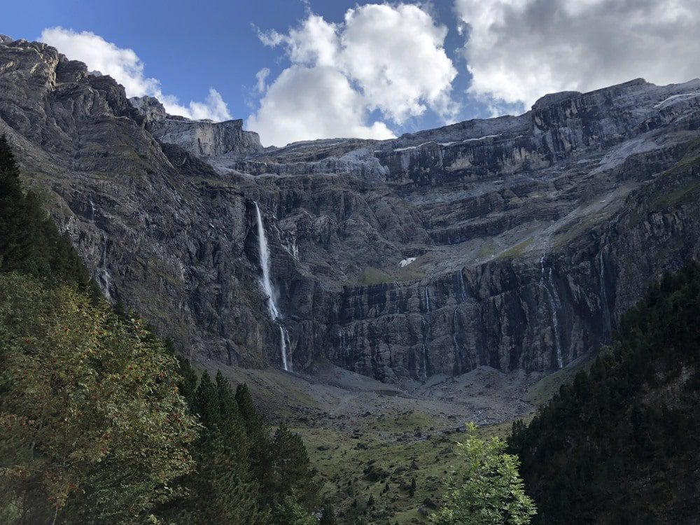 Gavarnie waterfall