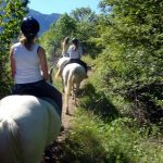 Horse riding in the Pyrenees