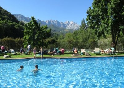Hotel del Oso pool