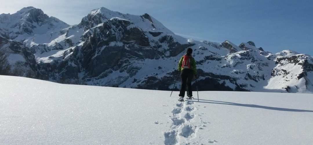 Snowshoeing in Candanchu