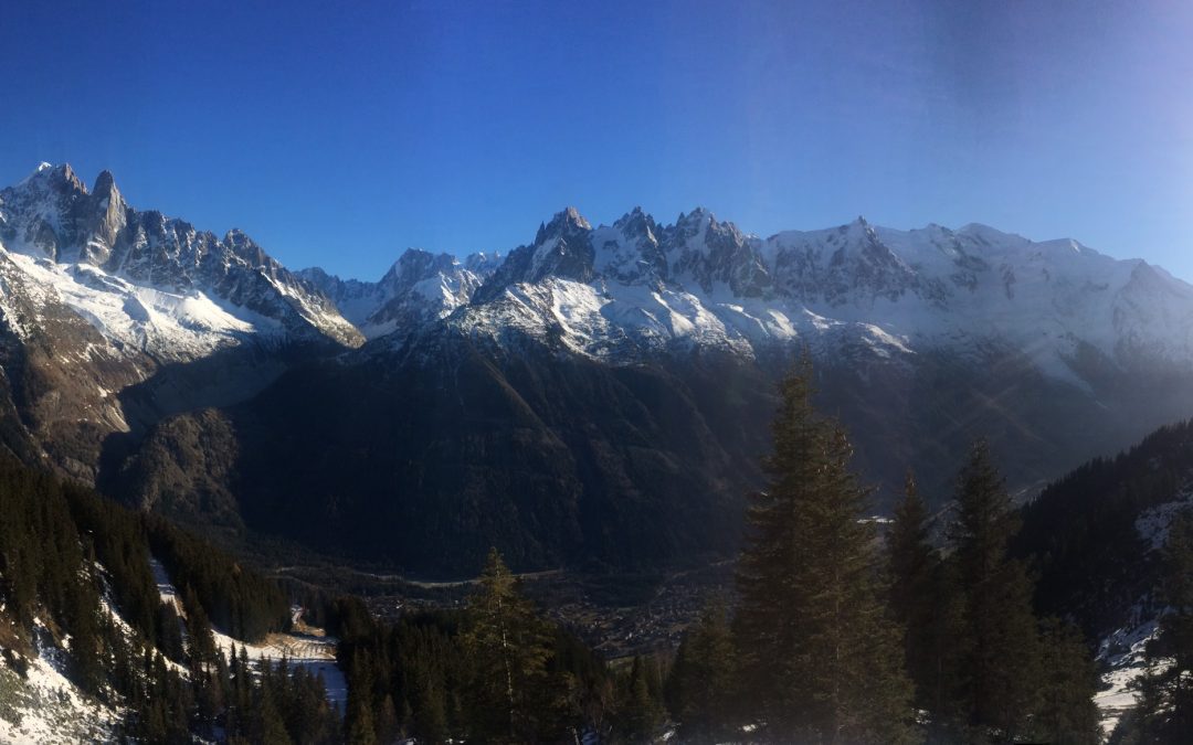 A day hiking on the Tour de Mont Blanc