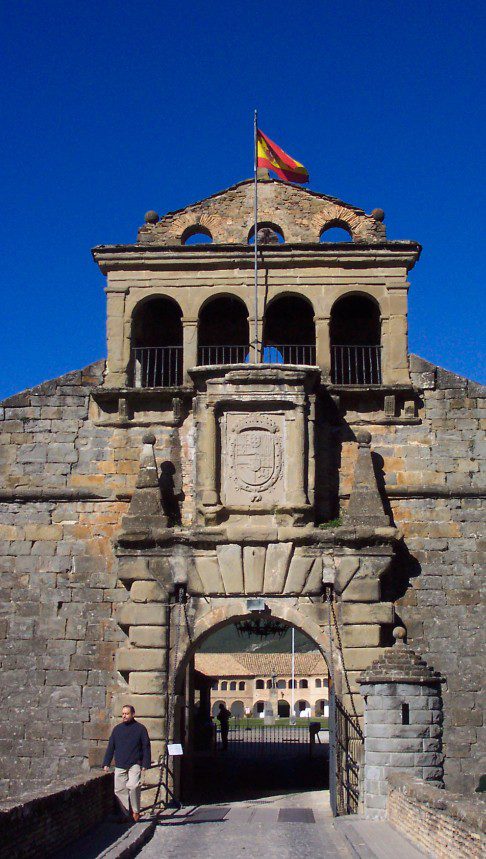 Medieval city in the Pyrenees