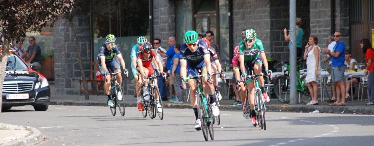 La Vuelta cycling Biescas