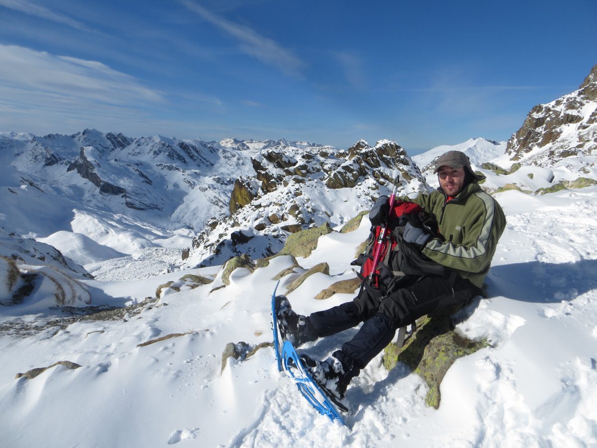 Snowshoeing holiday in the Pyrenees