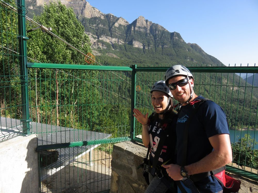 Pyrenees-Zip-Line-07-min Waiting at the top of the zip-line