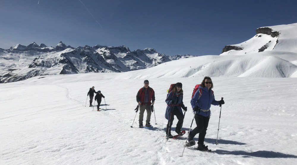 A fantastic week of snowshoeing