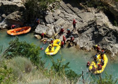 White water rafting