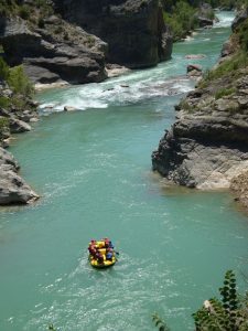 White water rafting