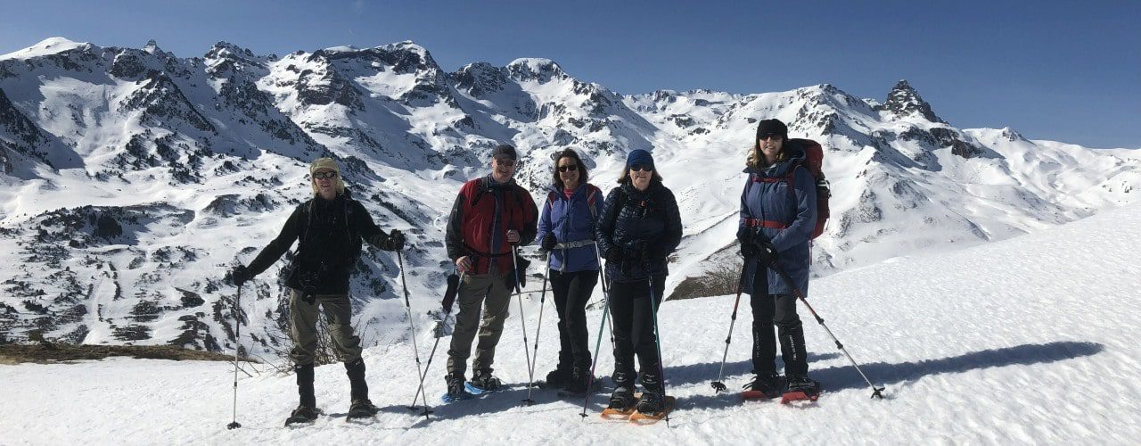 Pyrenees snowshoeing holiday