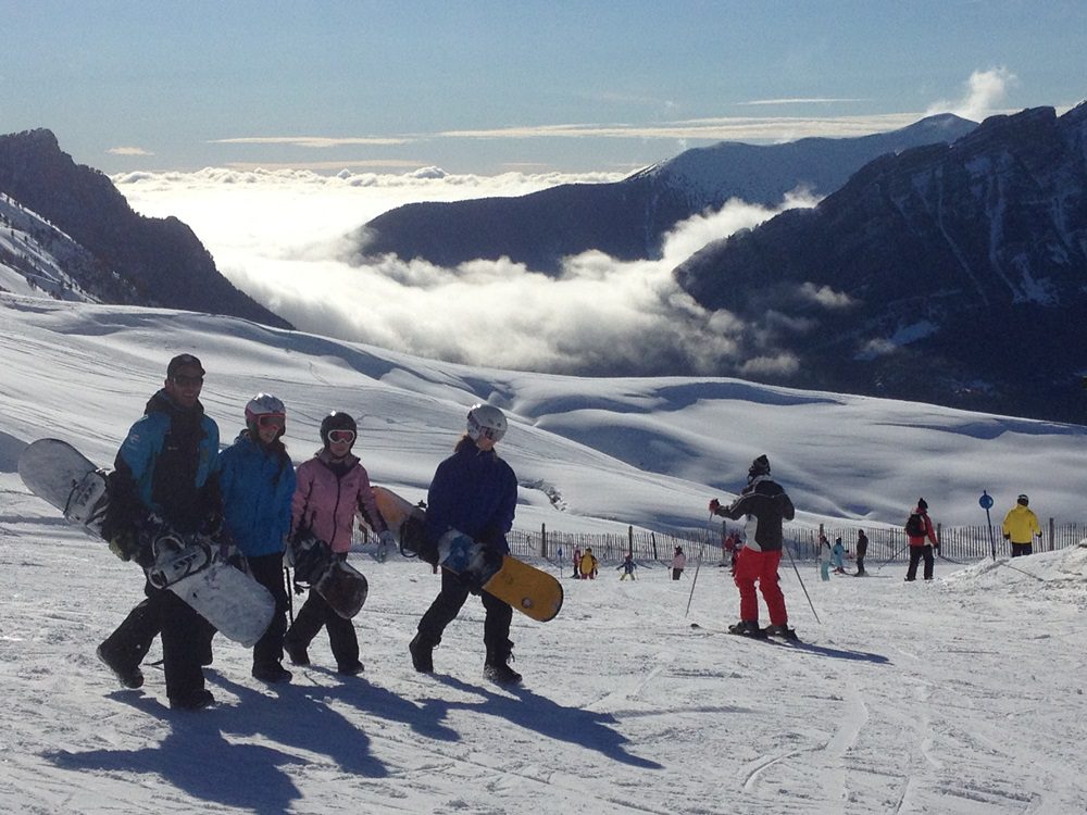 Great skiing at Panticosa