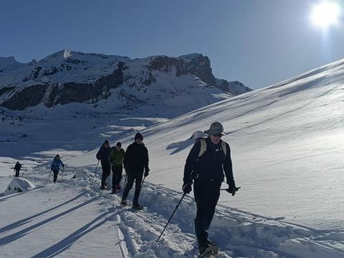 snow shoeing guided holiday