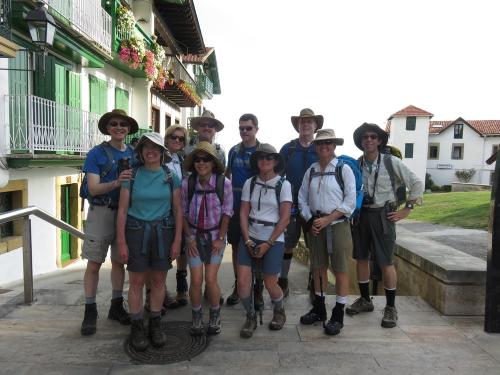 Hiking club in the Basque Country