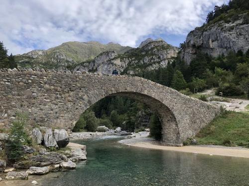 The beautiful bridge at Bujaruelo