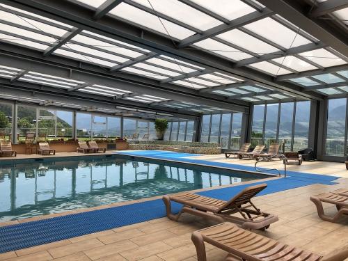 Swimming pool at the EcoResort