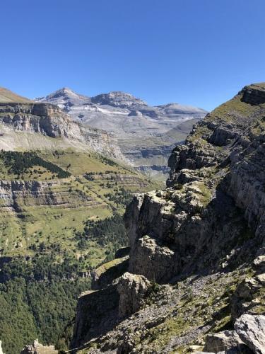 Las Tres Serols at the end of the Ordesa Valley