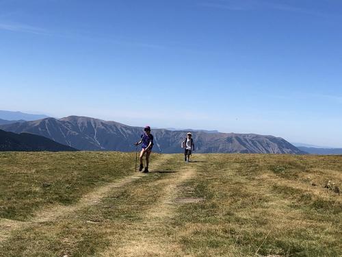 Hiking in the meadows above Ordesa