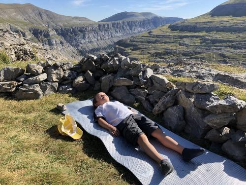 Christopher having a rest
