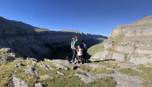 the family above Ordesa