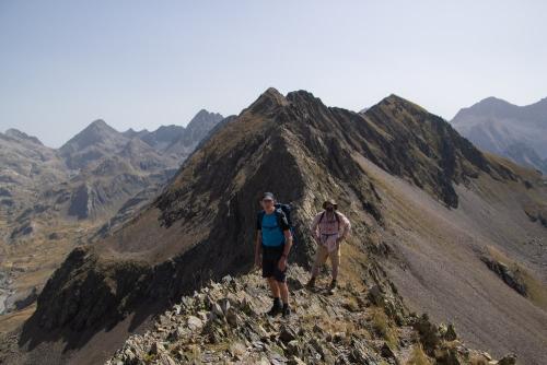 High in the Pyrenees!