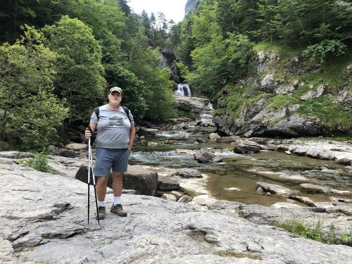 By the Rio Arazas in Ordesa