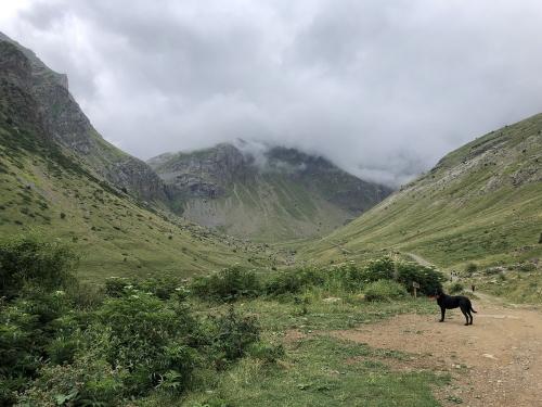 Looking into teh Valley de La Ripera