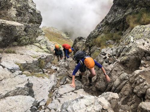 Scrambling on Pico Anayet