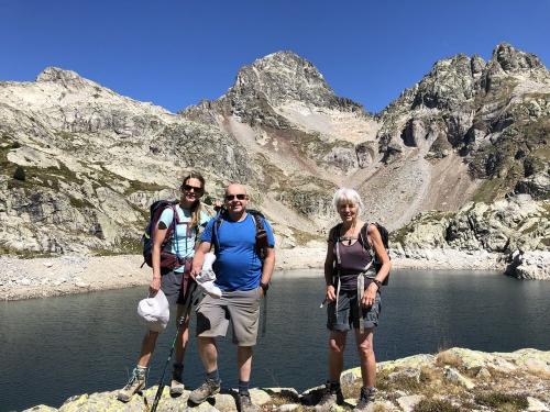 At the highest of the Arriel lakes