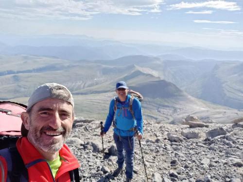 On the summit of Punta de las Olas (3022m)