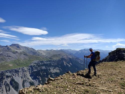 Looking into the Pineta Valley