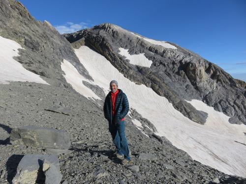 Snowfield on Monte Perdido