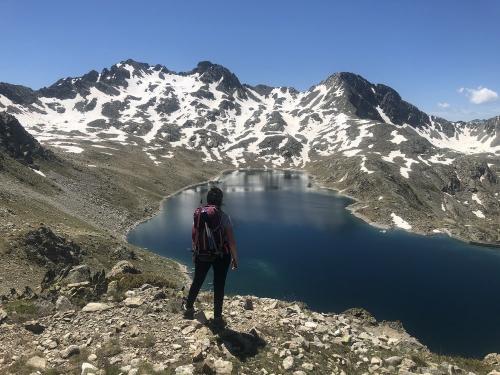 Views over Ibon de Brazato