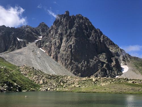 Pic du Midi d'Ossau from Pombie