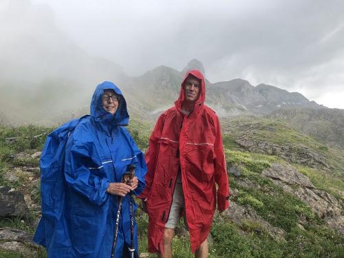 OK - we do sometimes get wet in the Pyrenees!