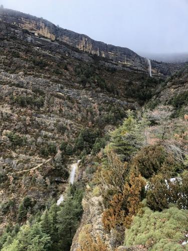 Views of the waterfalls