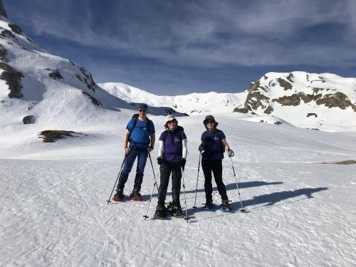 snow shoeing guided holiday