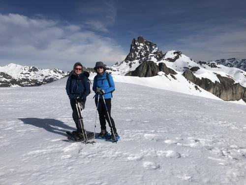 snow shoeing guided holiday