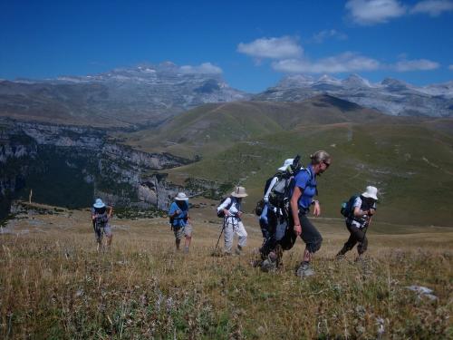 Above the Añisclo Canyon