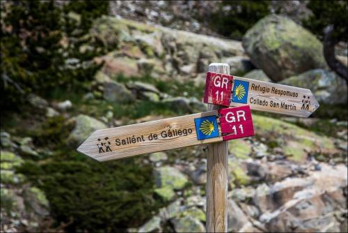 Sallent de Gállego to La Sarra follow the GR11