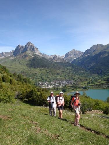 Views of Foratata and Sallent de Gallego from Pacino