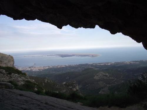 The Foradada with views over the delta and the coast