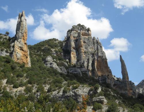 The Mascun Canyon in the Sierra de Guara