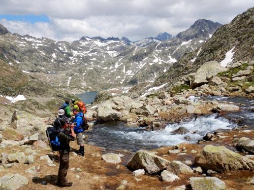 Descending from the Cuello del Infierno (the 'neck of hell'!)