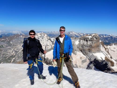 On the summit of Monte Perdido