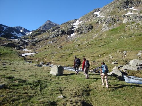 Ascending to the Col de Tebarrai